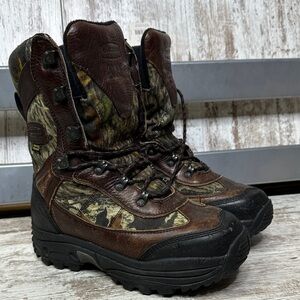 Lacrosse 10” Hunt PAC Mobu 2000G Men's Camouflage Boots sz 8